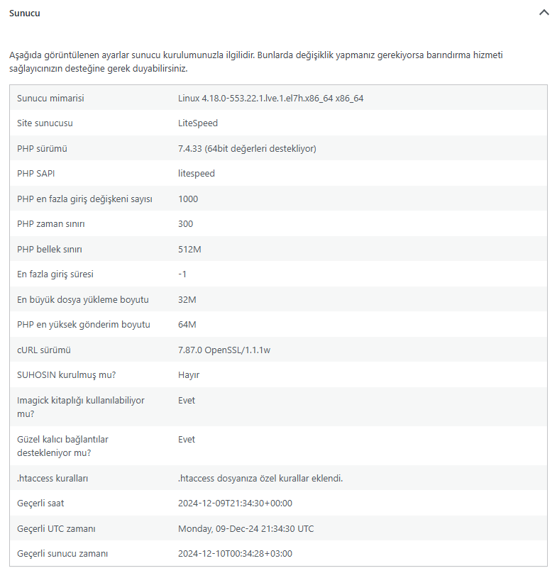 Memory Limit Öğrenme